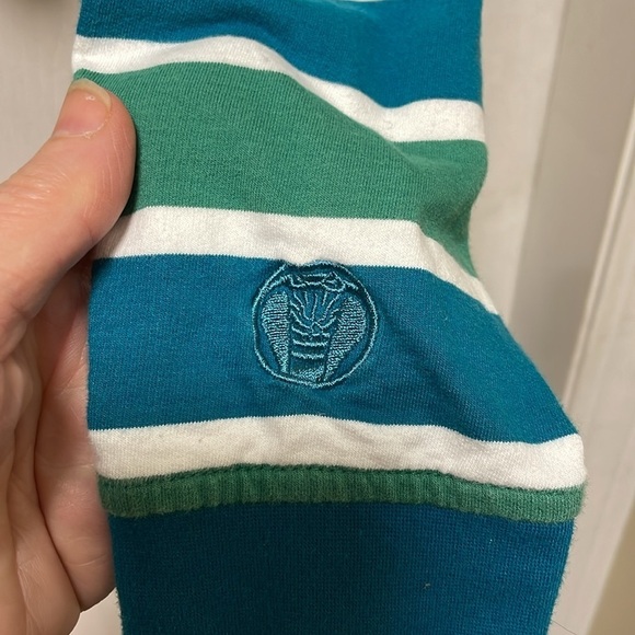 Zumiez | Broken Promises | “We Ain’t Homies”| Green/Blue |Crop Hoodie| Size M - Picture 5 of 16